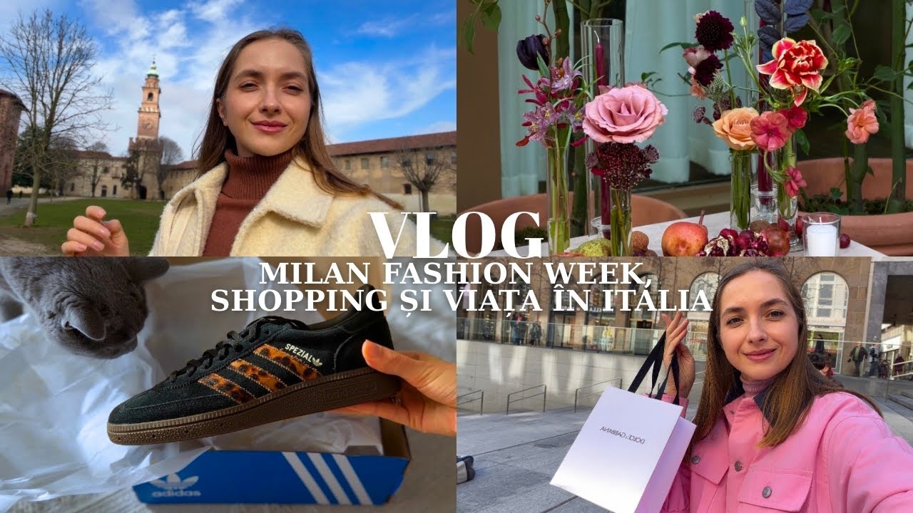 Moldoveni în Italia 🇲🇩 viața reală | Milan Fashion Week | shopping | piața imobiliară 