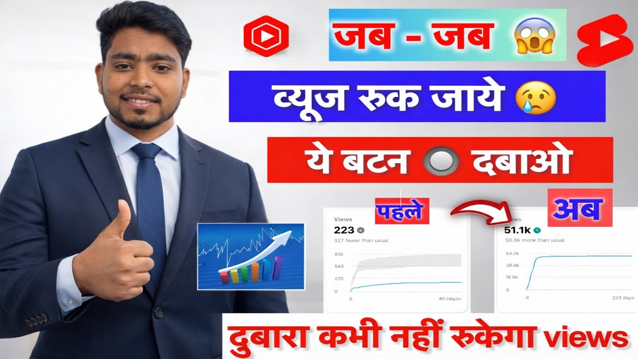GROW होने का राज 🤫 | Views रुक जाए तो ये बटन दबाओ 🔥 | YouTube Viral Trick 2026 📈| | Sibbu Tech 2.0 |