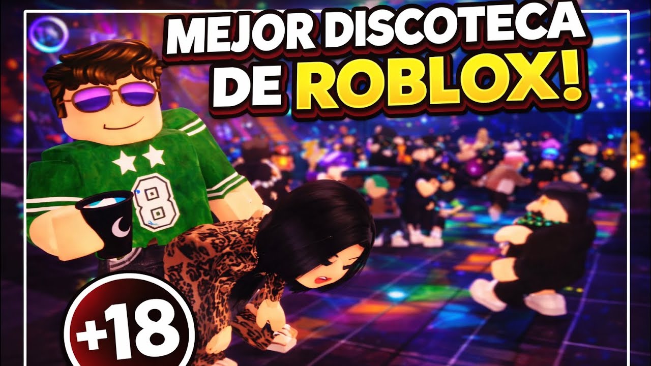 ASÍ SE BAILA EN LAS DISCOTECAS SECRETAS DE ROBLOX 🔥😳 (+18)