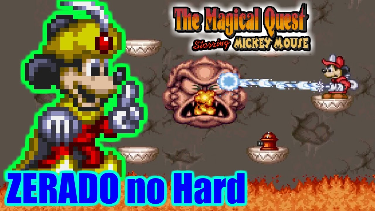 Magical Quest - Zerado no Hard - Mickey Mágico do Super Nintendo