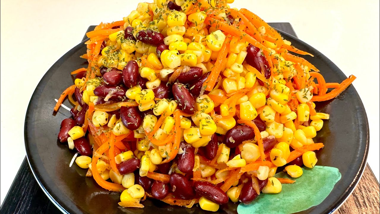 Быстрый полезный салатик!A quick and healthy salad!