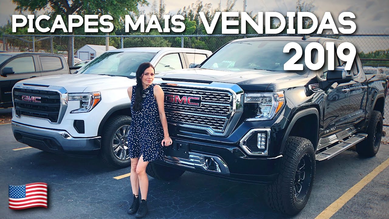 As 10 picapes MAIS VENDIDAS nos EUA em 2019