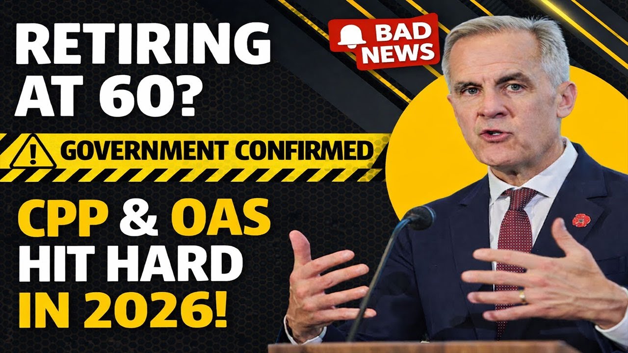 🚨 Retiring at 60? Government Confirms BAD NEWS for CPP & OAS in 2026