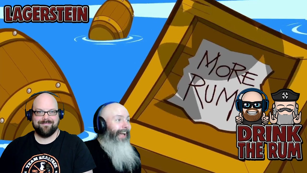 Lagerstein - Drink the Rum Reaction | Captain FaceBeard and Tim React