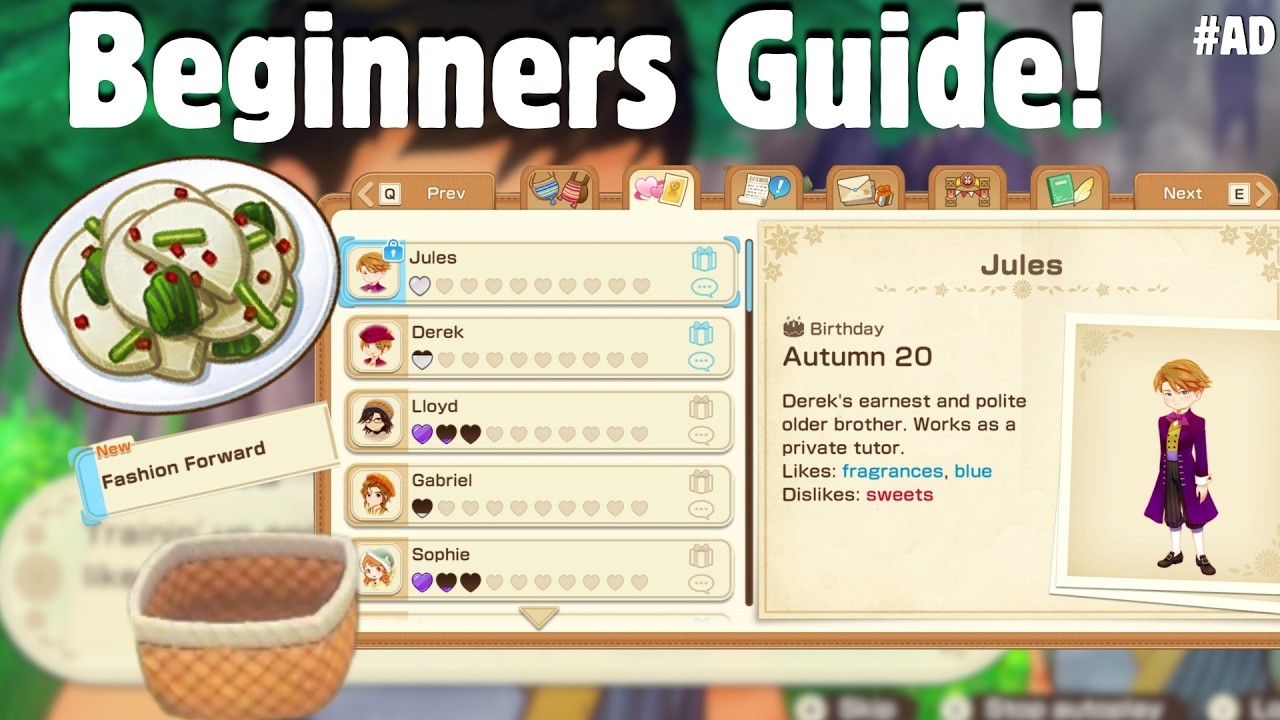15 Things You NEED to Know in Your First 3 Hours of Story of Seasons: Grand Bazaar