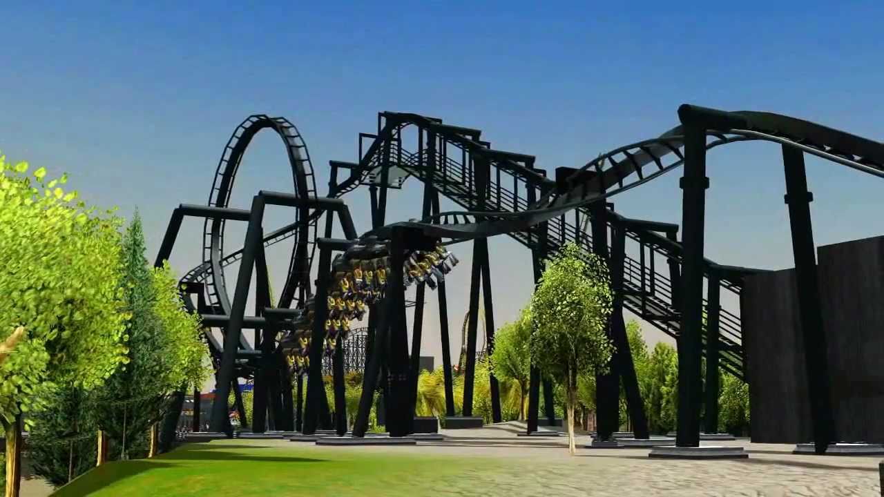 Batman: The Ride - RCT3 Recreation