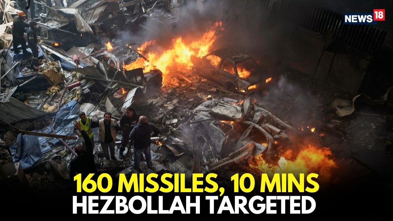 BREAKING: 160 Missiles in 10 Minutes- Israel&rsquo;s Massive Strike on Hezbollah | Live News