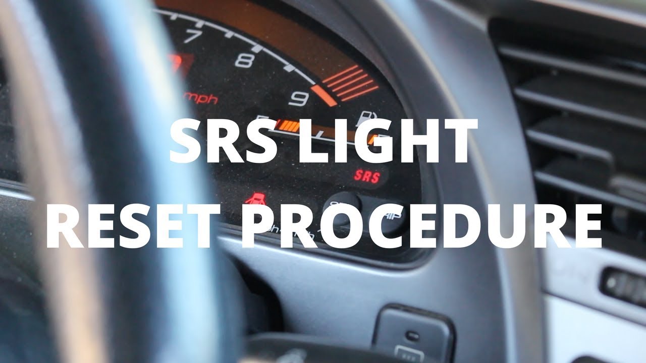 Процедура сброса индикатора SRS | Honda S2000
