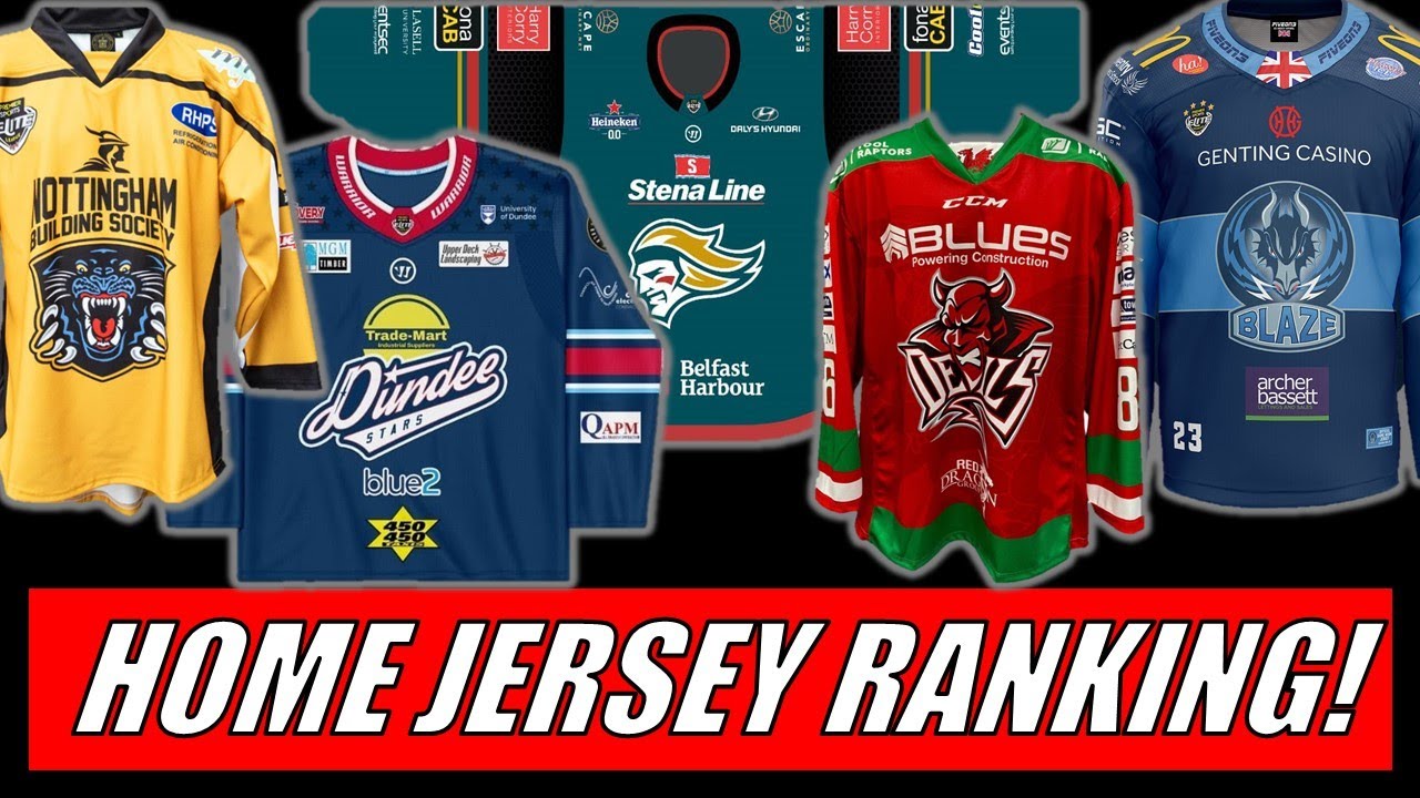 EIHL Home Jersey Rankings! [22/23]