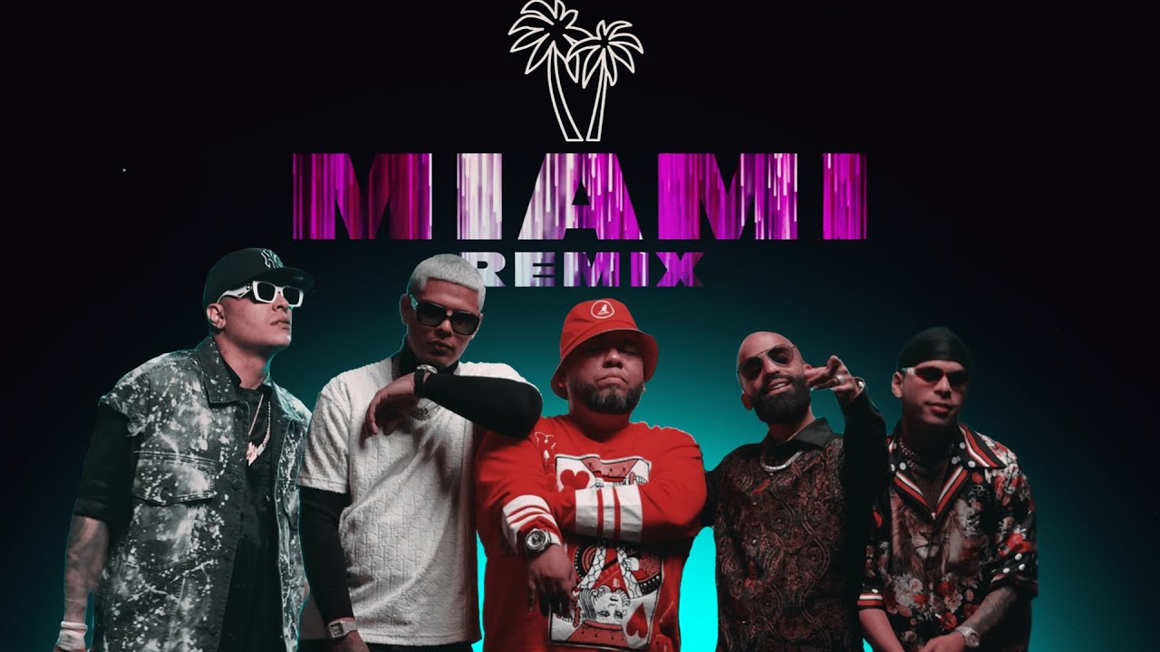 Miami Remix - Omy De Oro, Arcangel, &Ntilde;ejo ft. Darell, Kevvo