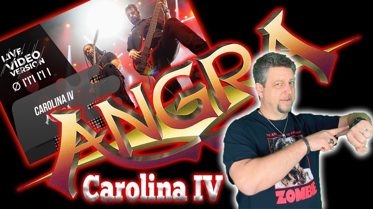 ANGRA - CAROLINA IV - LIVE VÍDEO VERSION - OMNI - A Metalhead Reacts
