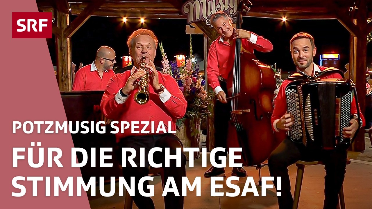 Schwingergala live vom ESAF 2025 | Potzmusig Sezial – Volksmusik | SRF