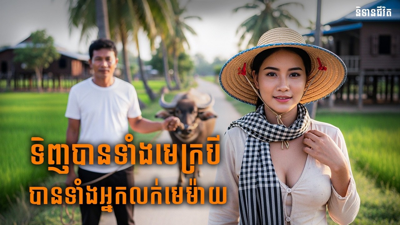 ទិញបានទាំងក្របី បានទាំងម្ចាស់ស្រីមេម៉ាយ |និទានជីវិត |Life Stories