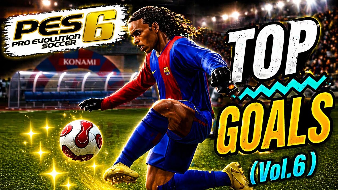 PES 6 | TOP GOALS 🔥 MEJORES GOLES  (Vol. 6) #pes #efootball #football