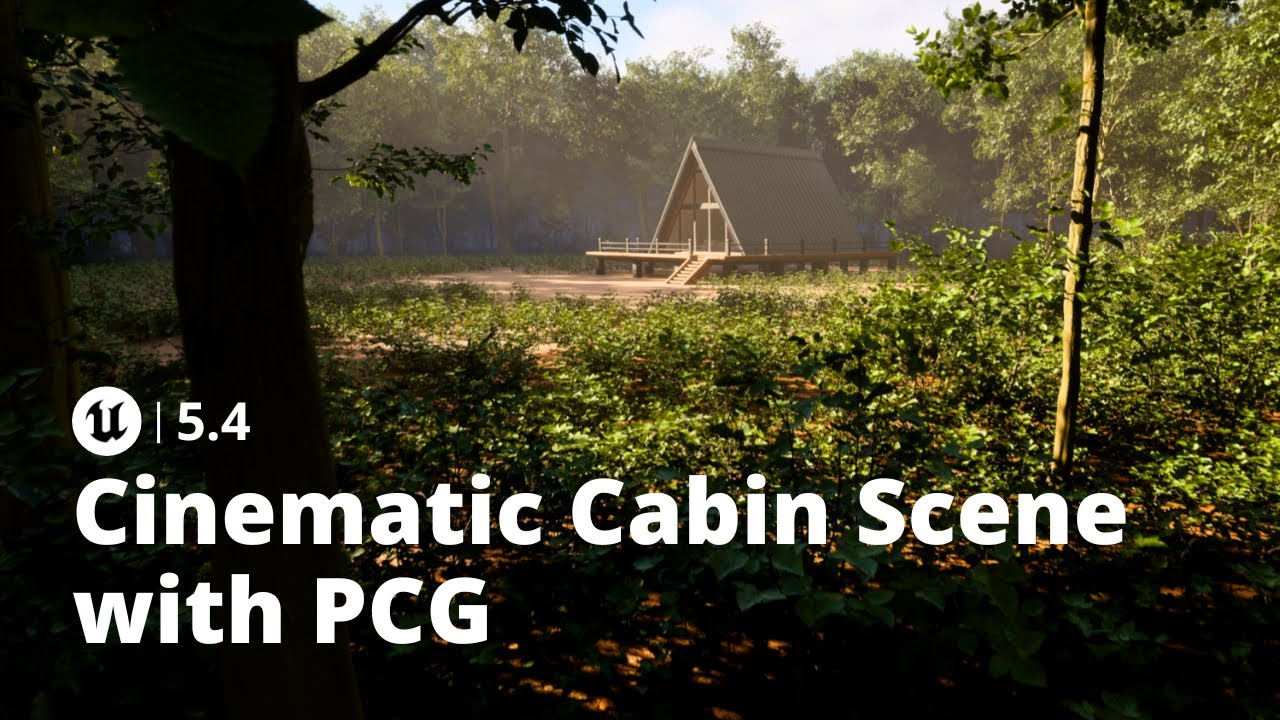 Unreal Engine 5.4: создайте кинематографическую сцену в каюте с помощью PCG