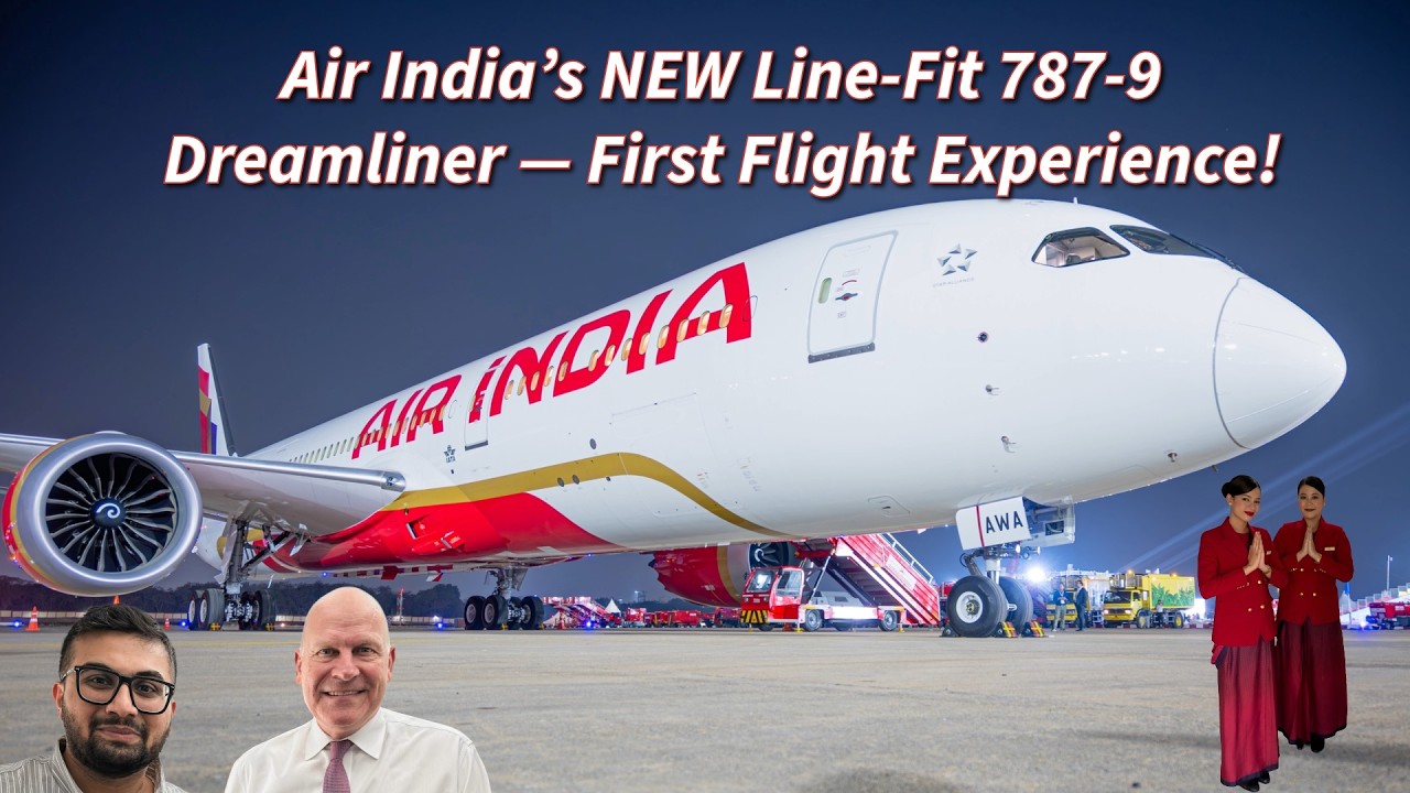 First Flight on Air India Boeing 787-9 Delhi to Begumpet |Air India A320 Business Class Mumbai&ndash;Delhi