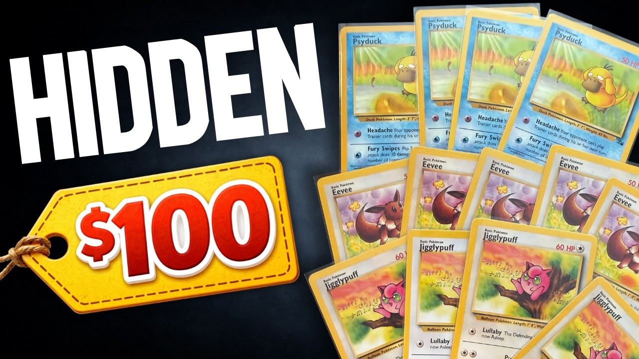 Antique Stores Are HIDING Pokémon & Sports Cards