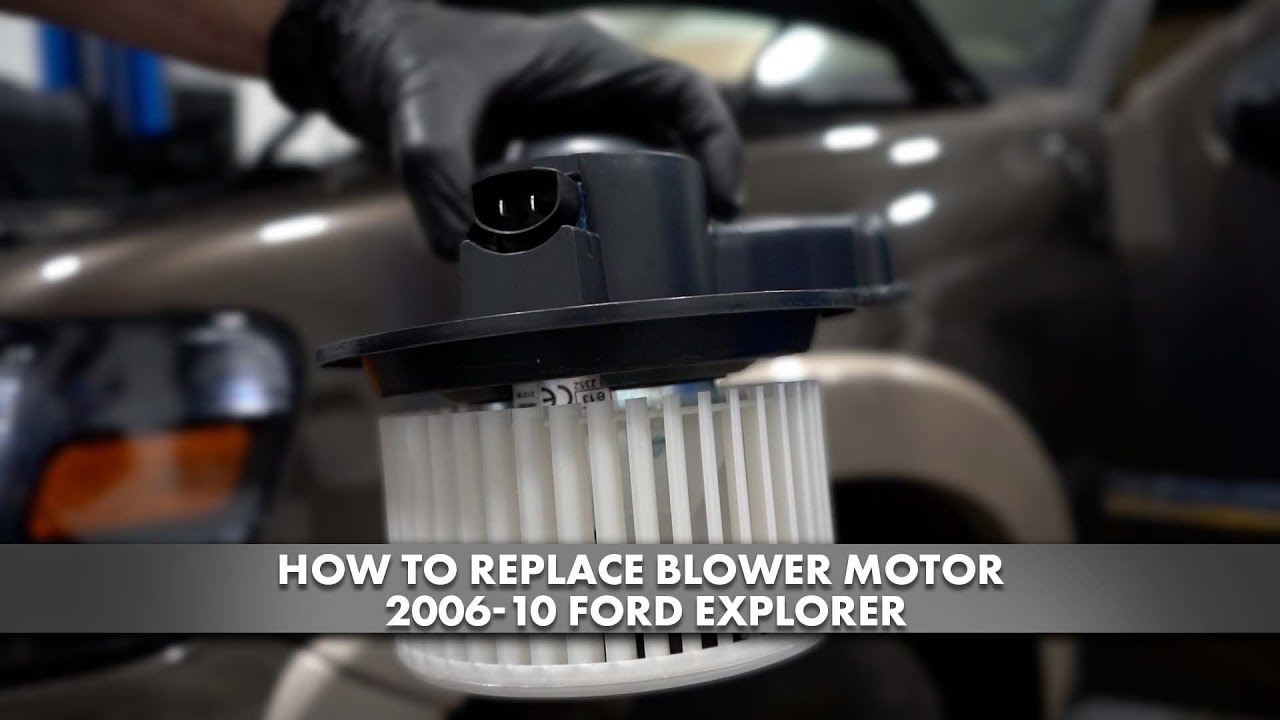 How to Replace Blower Motor 2008 Ford Explorer