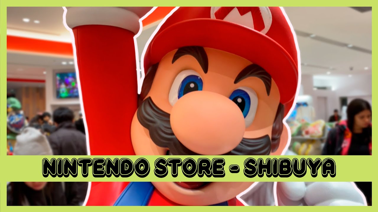 NINTENDO STORE en TOKIO 👾 (el primero de japón)