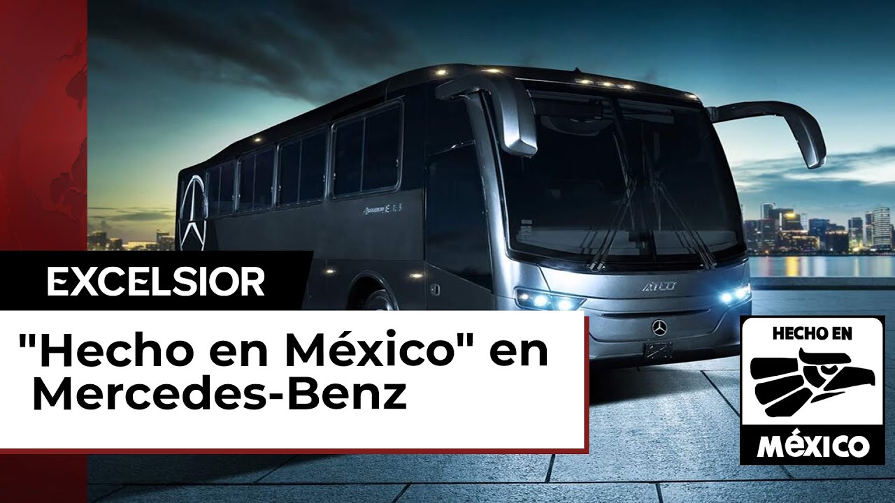 Mercedes-Benz Autobuses recibe el distintivo “Hecho en México”