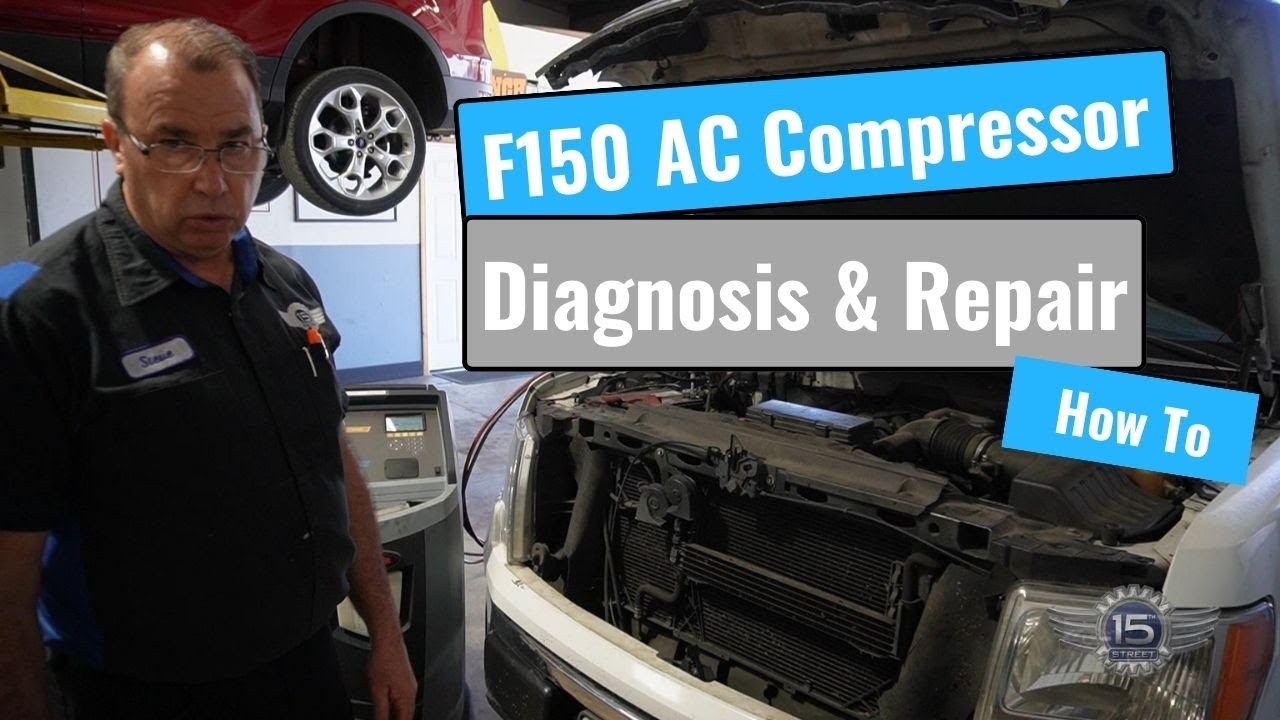 Диагностика и ремонт компрессора кондиционера Ford F150