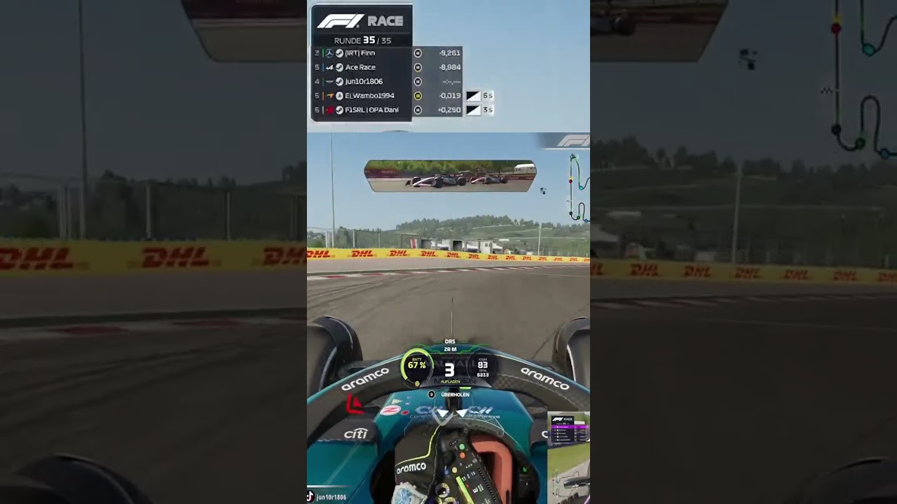F1 25 - SRL - Ungarn - was ein Zweikampf im Sektor 1 | 