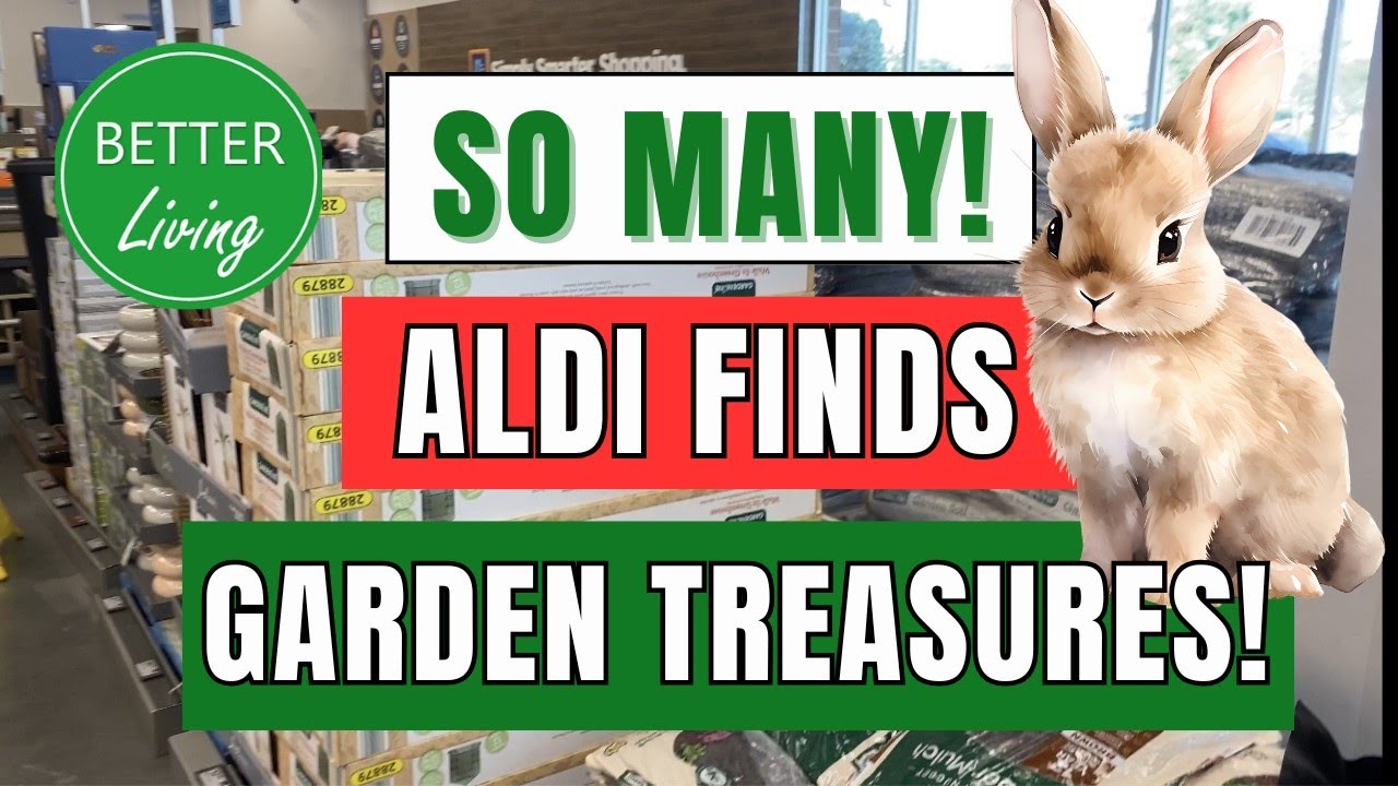 Aldi Garden Finds & Easter Treasures!