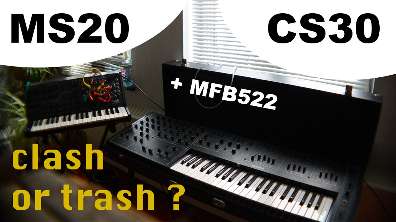 Textures by monosynths: CS30L and MS20 sounds
