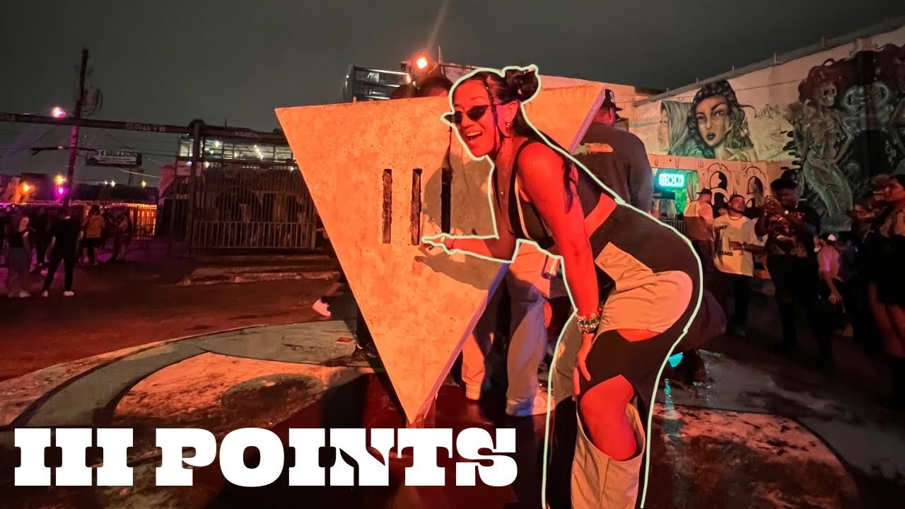 Inside III Points in Miami 🪩