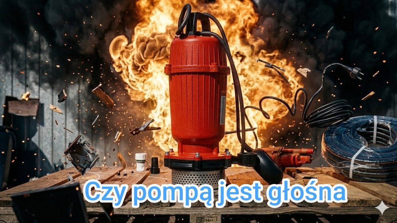 Pompa zatapialna z pływakiem-czy jest głośna?