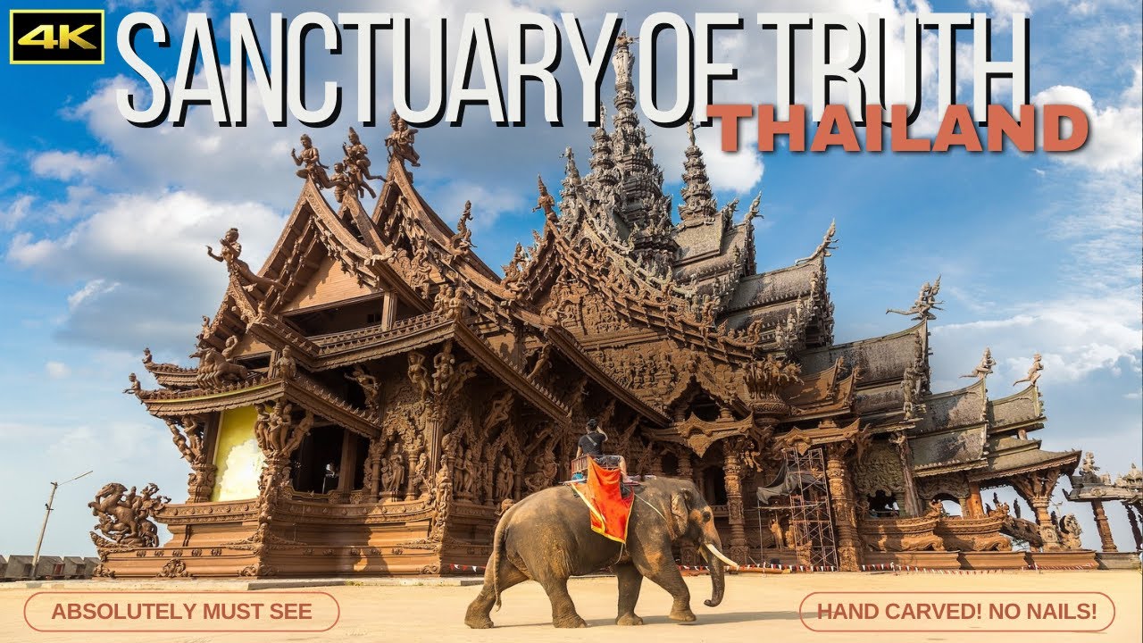 The Sanctuary of Truth in Pattaya | Thailand's Most Insane Wooden Masterpiece