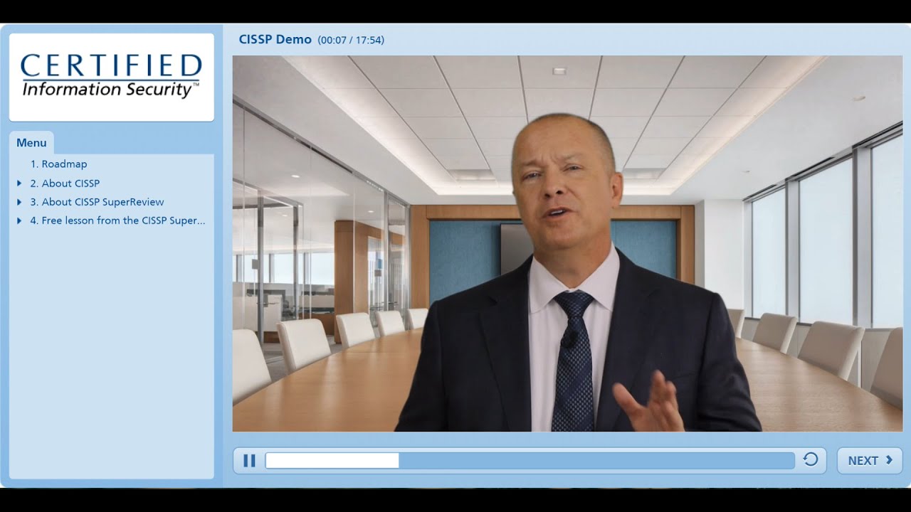 Free CISSP Training Video