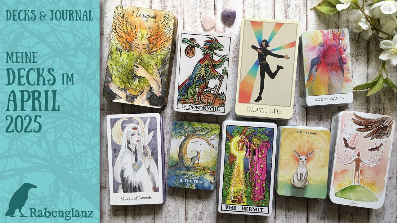 Meine Decks im April 2025 (Decks & Journal)