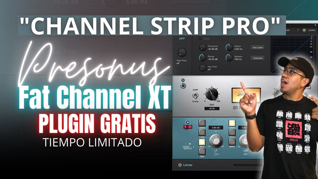 Channel Strip PRESONUS FAT CHANNEL XT 💰PLUGIN GRATIS 🤯 Tiempo Limitado