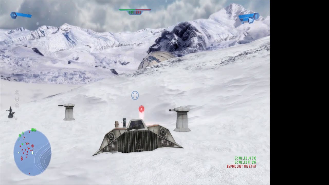 SW:BF (2004) - Hoth: Echo Base (Easy) Speedrun in 1:26 by dema77_