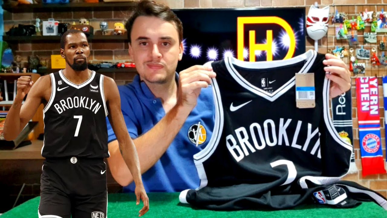 REGATA BROOKLYN NETS NBA 2023 I UNBOXING E DETALHES