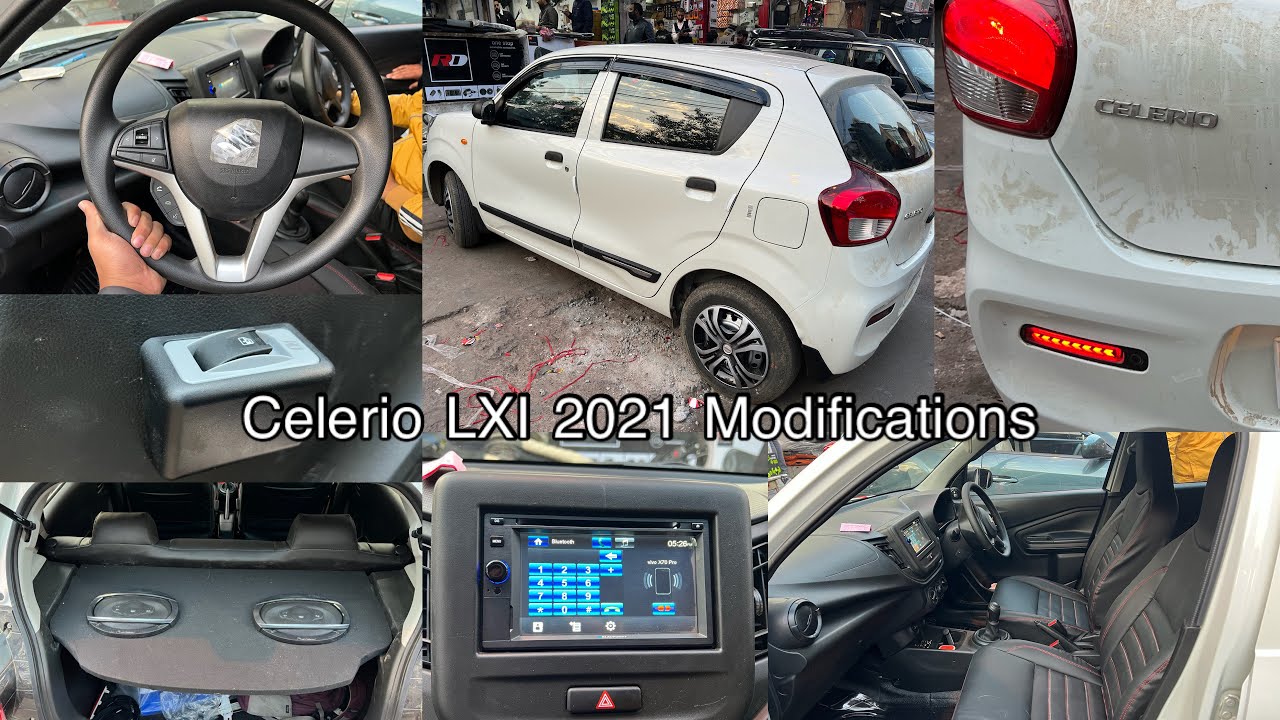 2021 Celerio Lxi modified | New celerio Lxi accessories | steering controls for new celerio Lxi