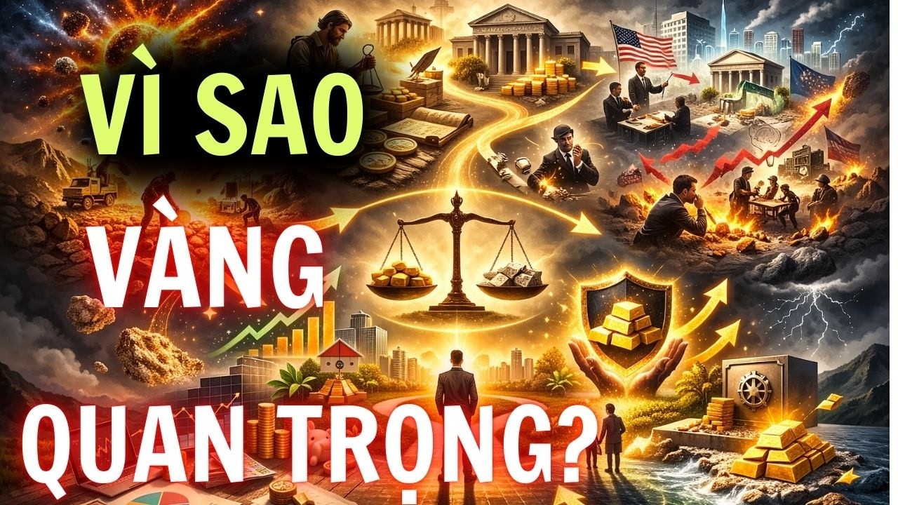 ĐỪNG MUA VÀNG Nếu Chưa Hiểu Điều Này | Sự Thật Về Tiền Pháp Định  Khủng Hoảng Toàn Cầu