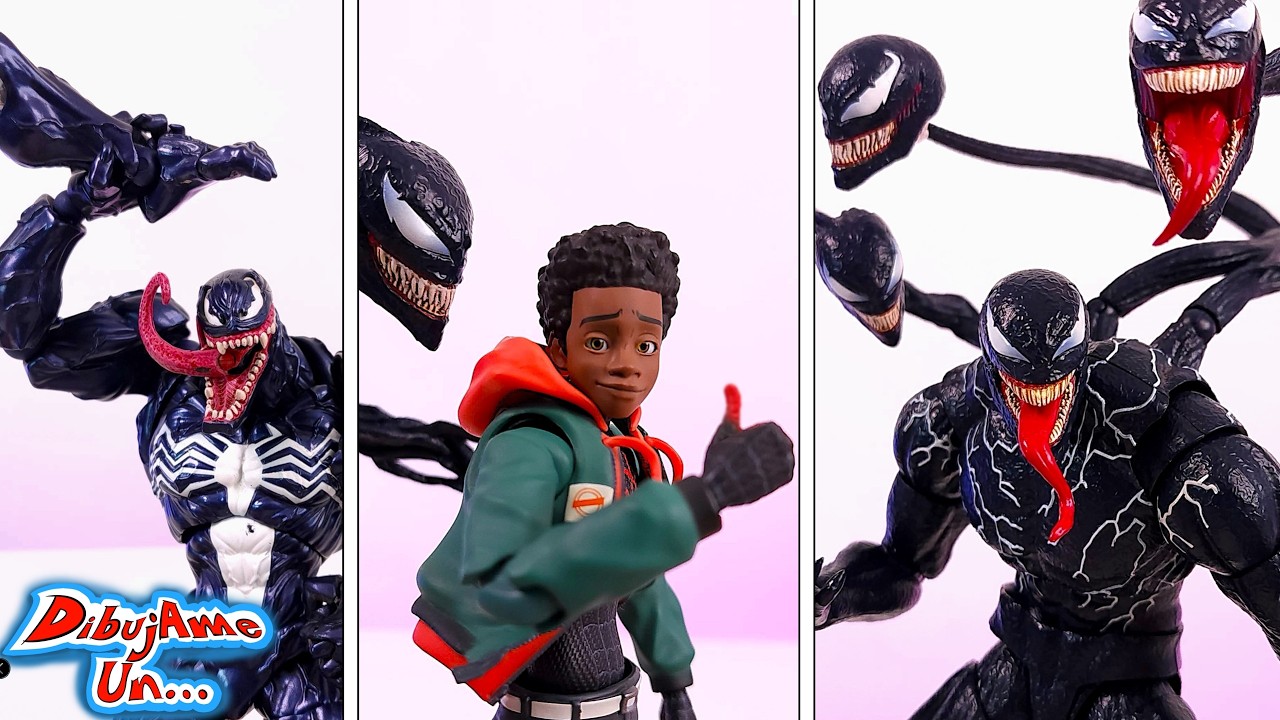 ¿EL MEJOR VENOM hasta el momento? || Venom S.H. figuarts Unboxing Review || DibujAme Un...