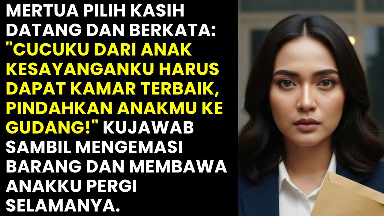 ANAKKU DISURUH PINDAH KE GUDANG — AKU KEMAS BARANG, PERGI, DAN MERTUA BARU SADAR…