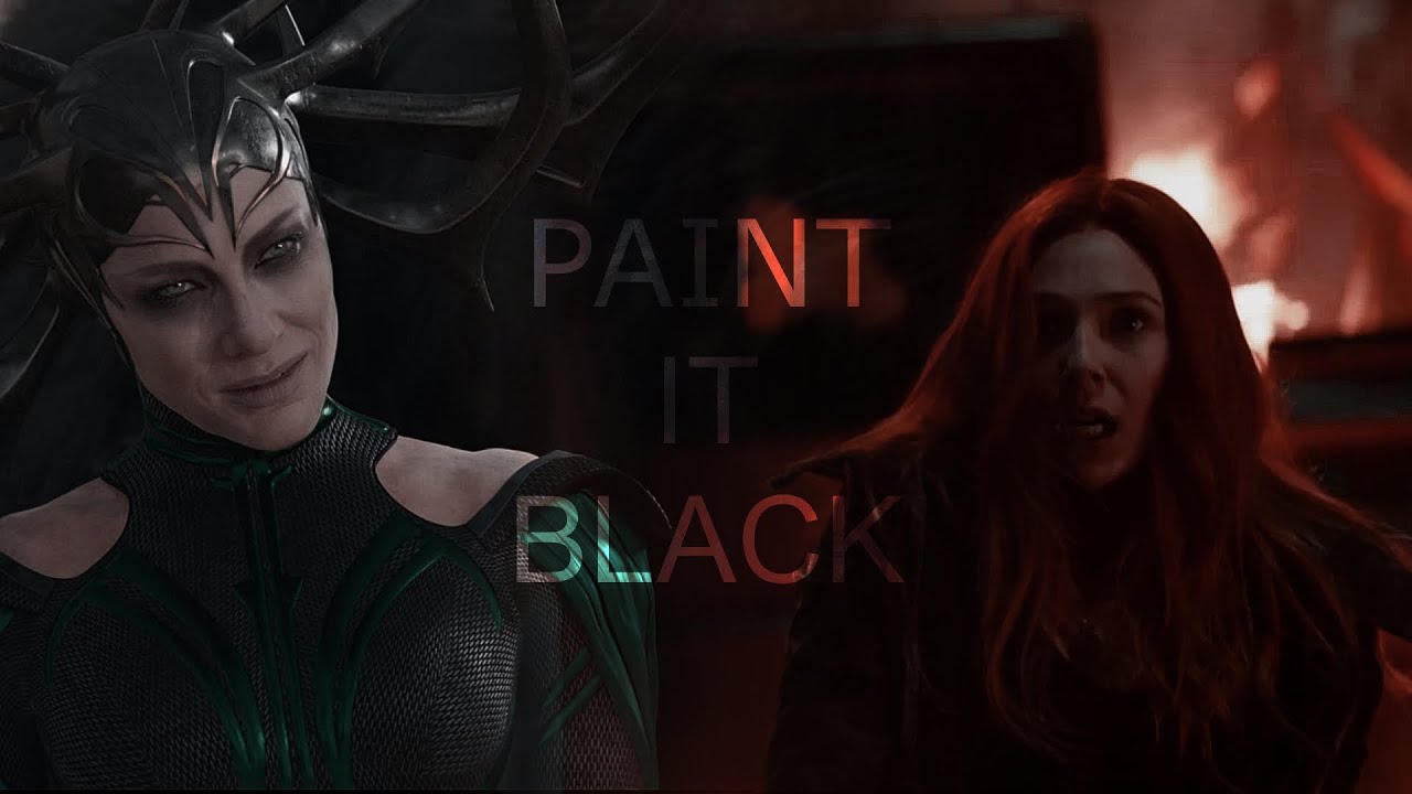 Marvel Witches - Paint It Black (happy new year!)