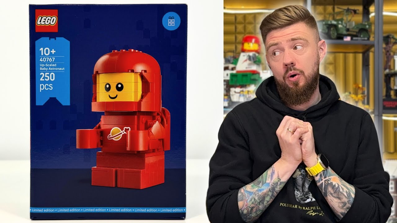POWIĘKSZONY MAŁY ASTRONAUTA 👨&zwj;🚀 LEGO GWP 40767 RECENZJA
