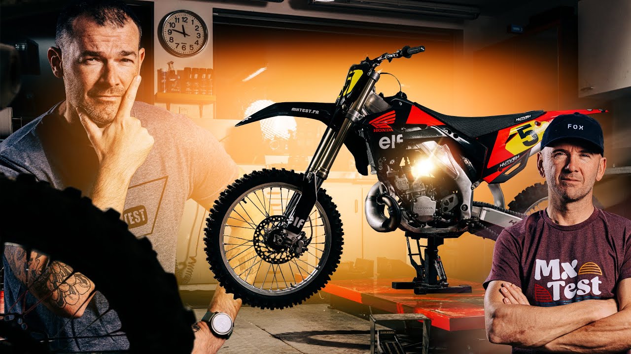 HONDA 250 CR Elf et les protos d'usine !