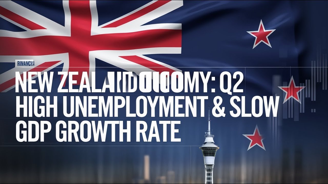New Zealand Economy 2025: Q2 High Unemployment & Slow GDP Growth Rate