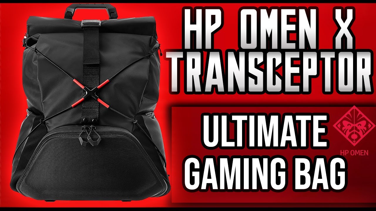 My Ultimate Gaming Bag! HP Omen X Transceptor w/ Gear
