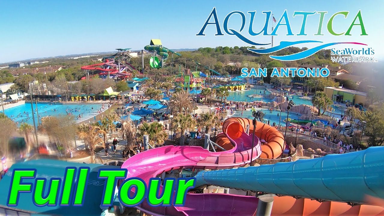 Aquatica San Antonio (аквапарк SeaWorld) | Полный тур