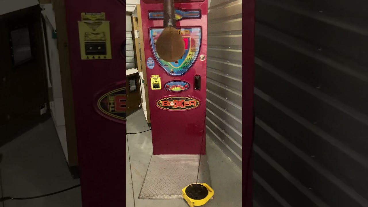 Coney Island Punching Bag Boxer Arcade Game