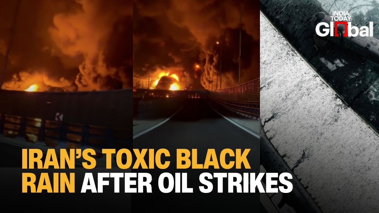 Tehran Acid Rain Explained: Oil Depot Strikes Trigger Dangerous Pollution After Israel Attacks