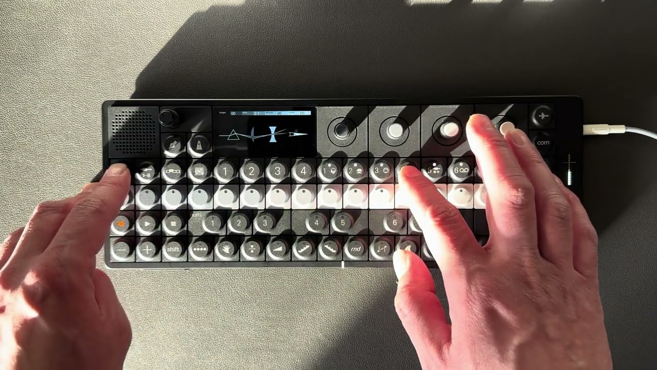 Teenage Engineering OP-XY 🖤🩶🤍🤍
