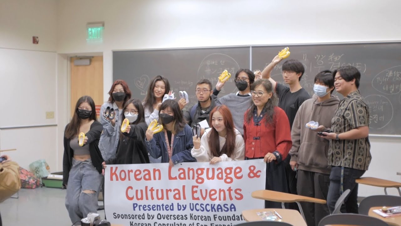 UCSC KASA 2022 Korean Cultural Experience with EunKyung Lee Otte